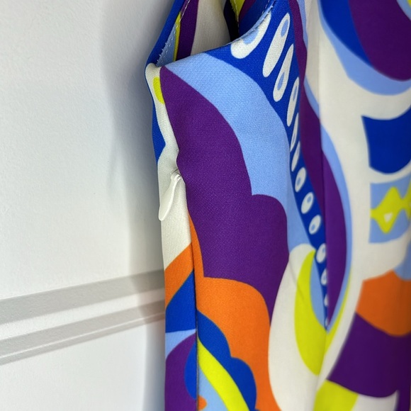 Zara Multicolor Abstract Mini Dress - Picture 8 of 9